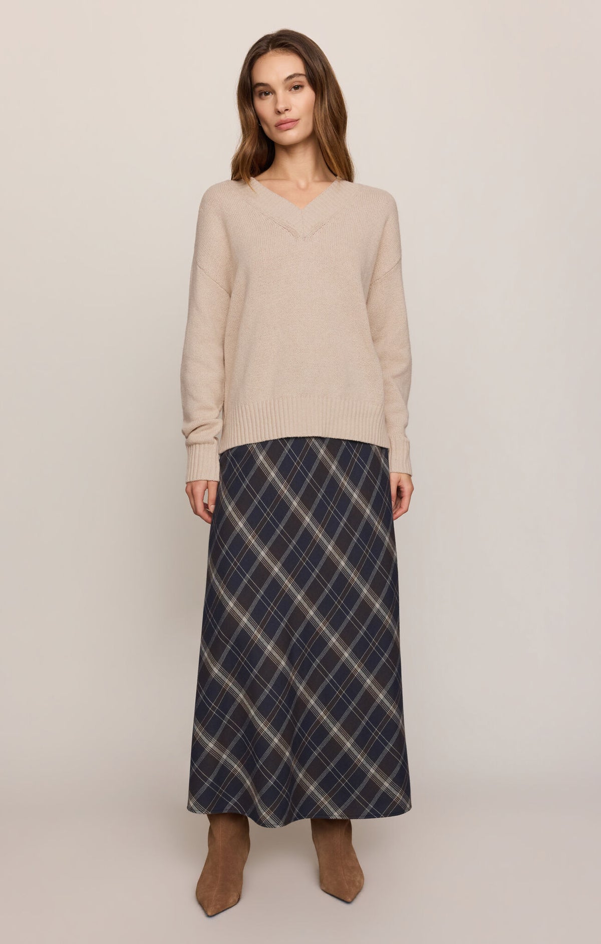 Z Supply Crestview Plaid Skirt