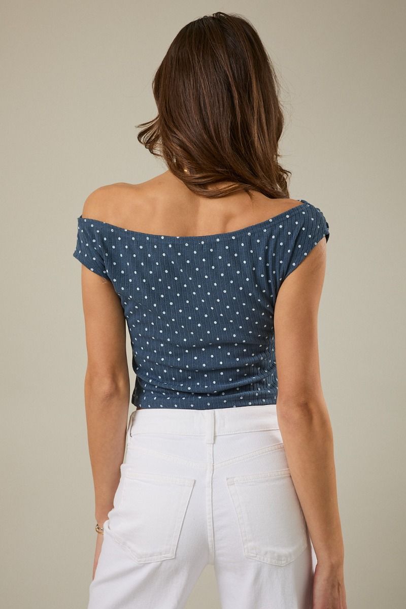 The Riviera Dot Top
