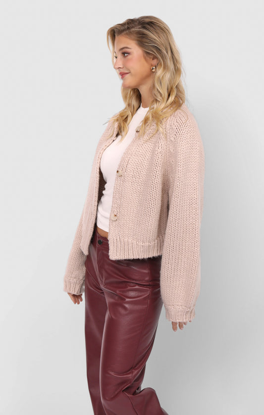 Dance More Buttoned Cardigan