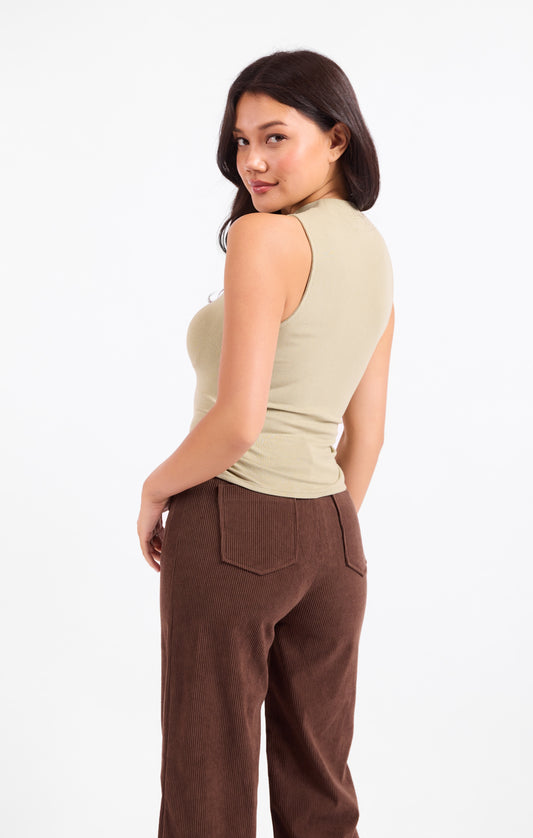 Ronan Mock Neck Tank