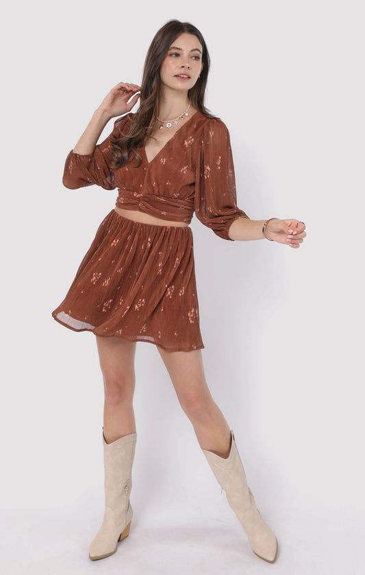 Last Dance Mini Skirt