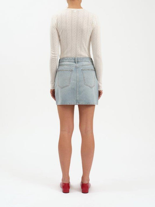 Stash Denim Mini Skirt