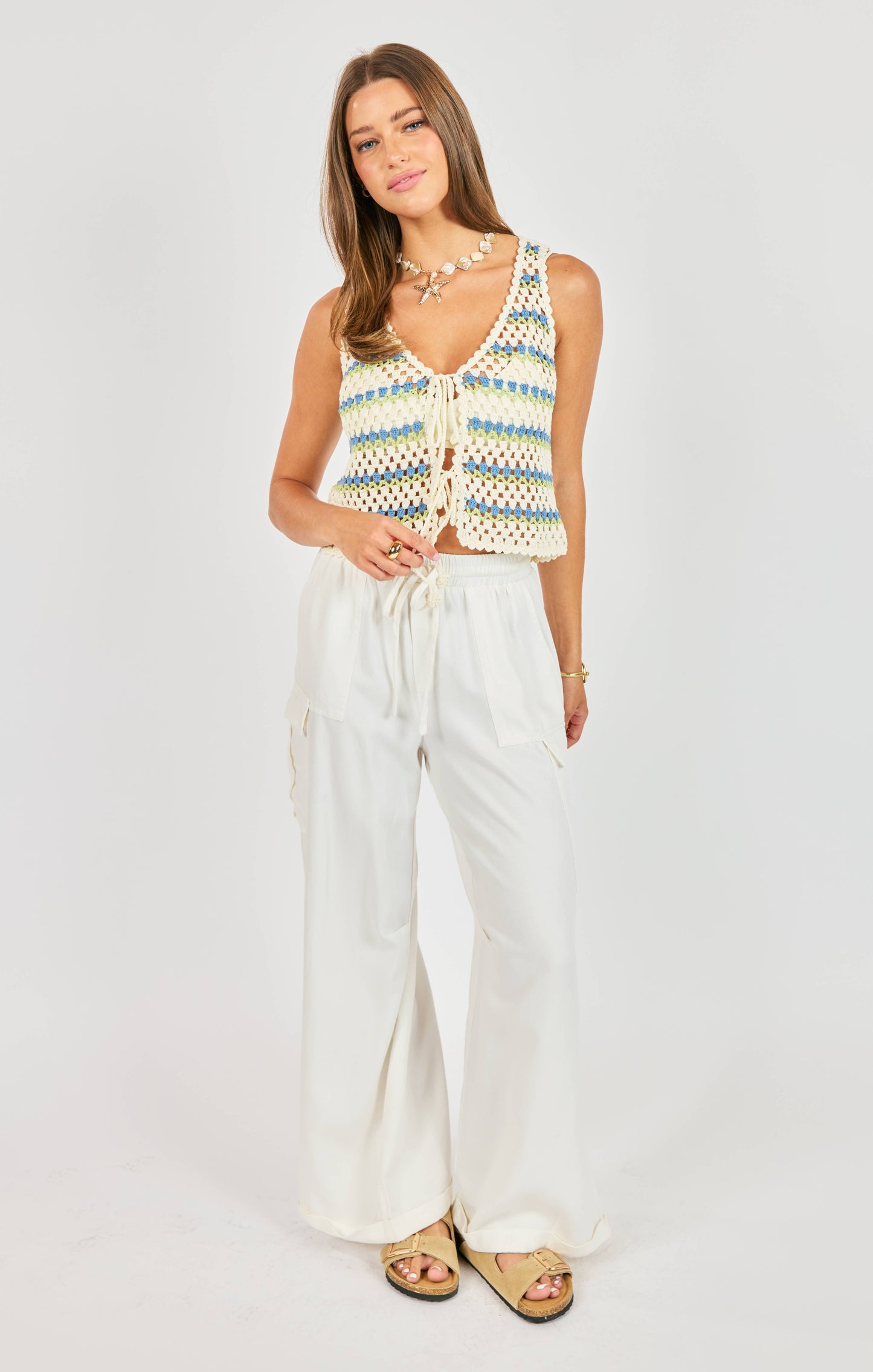 Stairsteps Crochet Vest