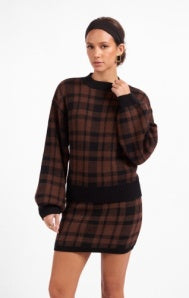 Cameron Plaid Sweater