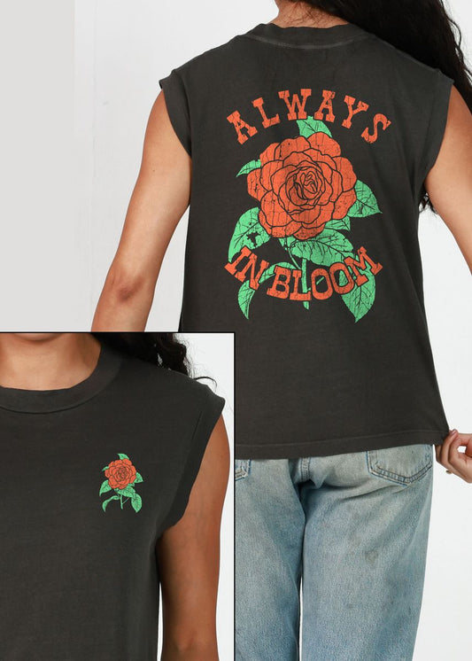 Always in Bloom Graphic Sleeveless Tank