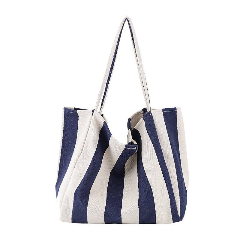 Coastal Cabana Stripe Tote