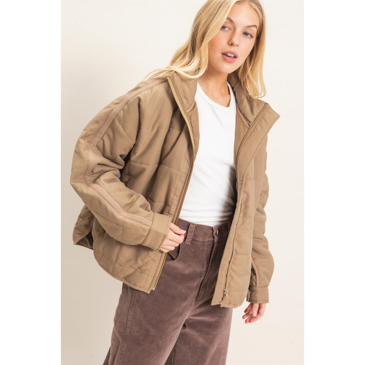 The Rowan Quilted Jacket