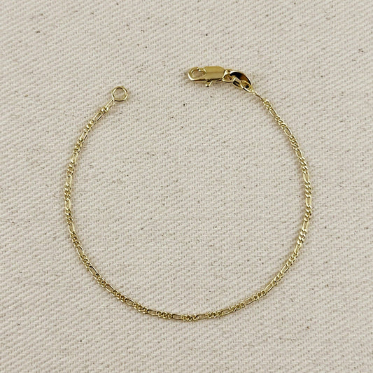 Figaro Chain Bracelet