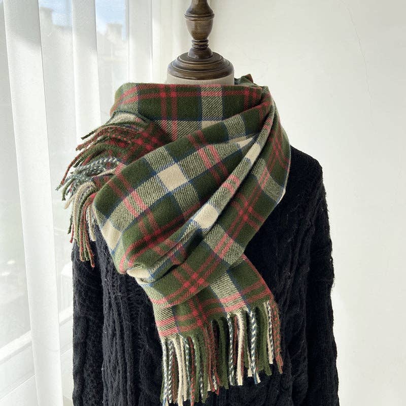 Vintage Tassel Scarf
