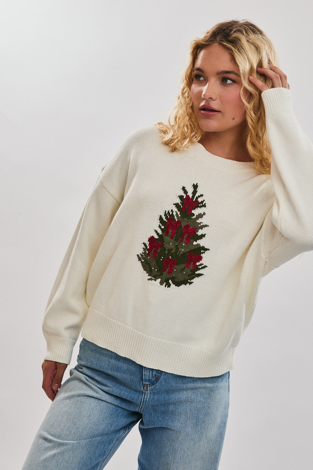 Christmas Tree Crew Neck
