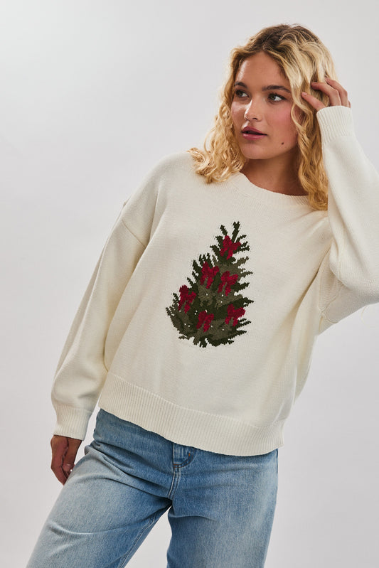 Christmas Tree Crew Neck