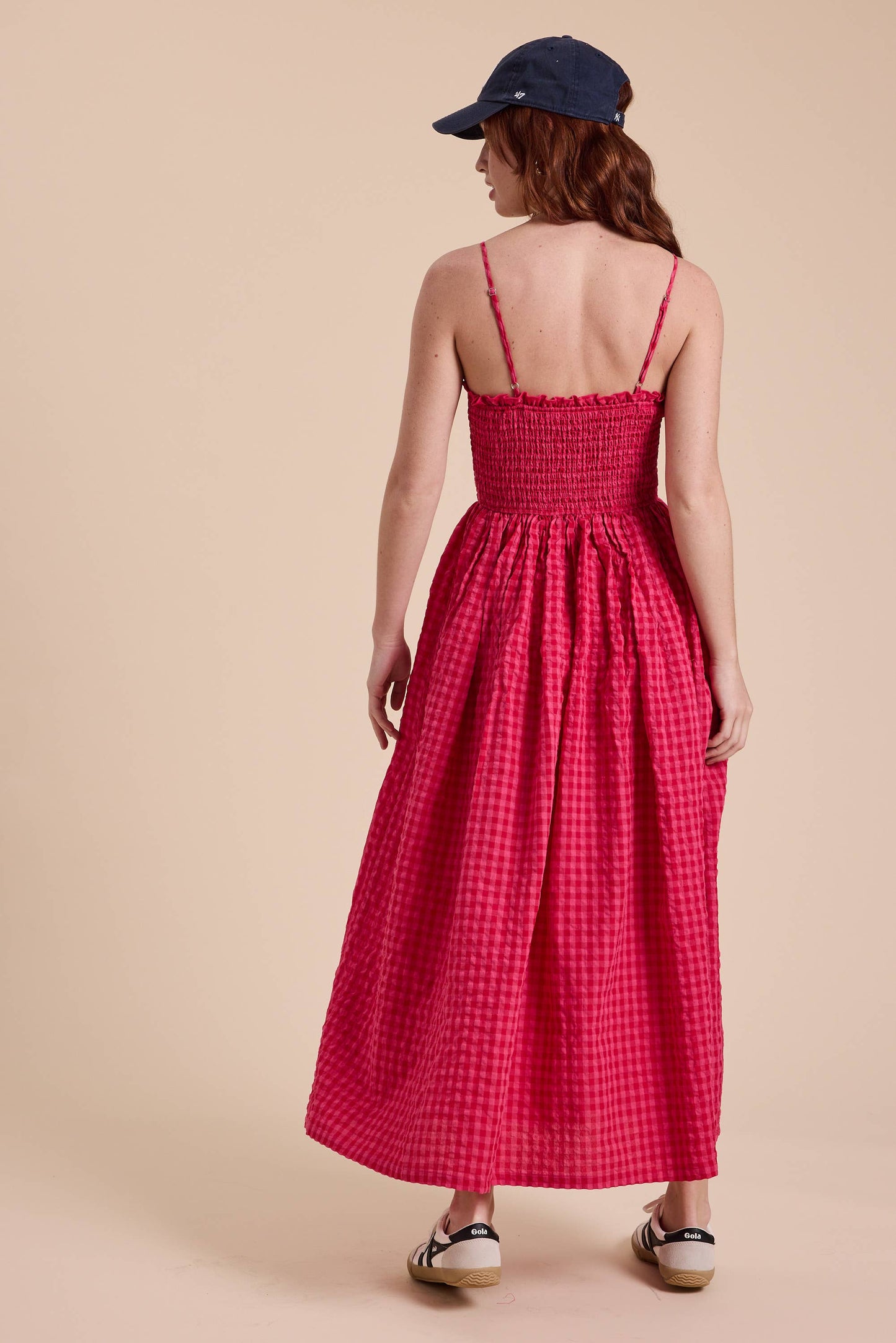 Sadie Jo Red Gingham Dress