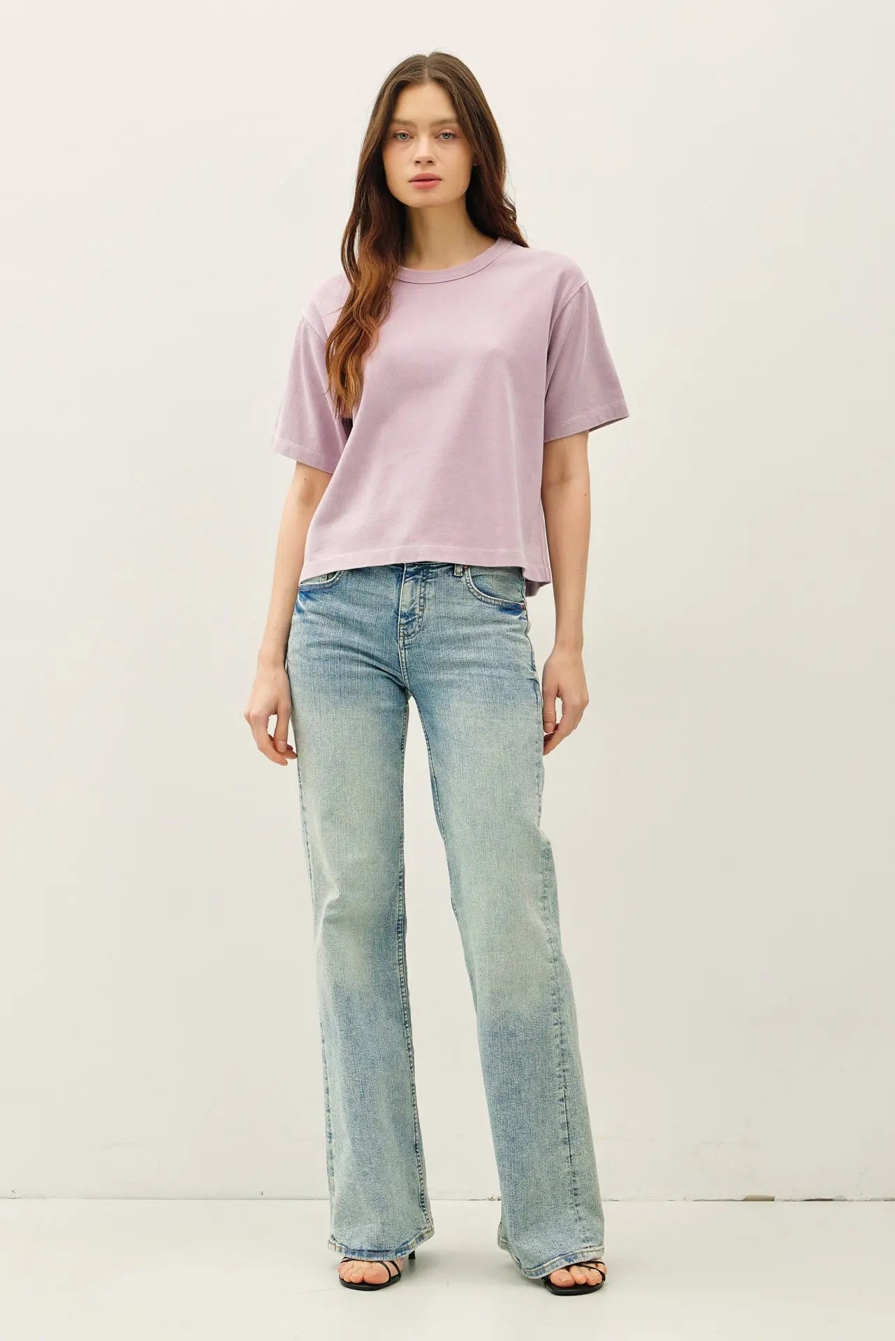 Crewneck Cropped Tee