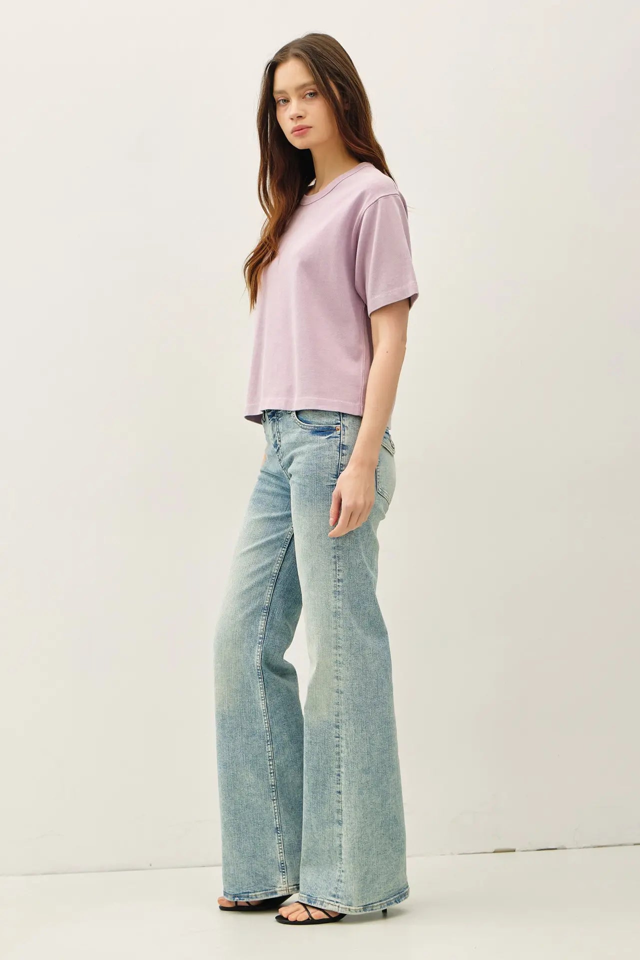 Crewneck Cropped Tee