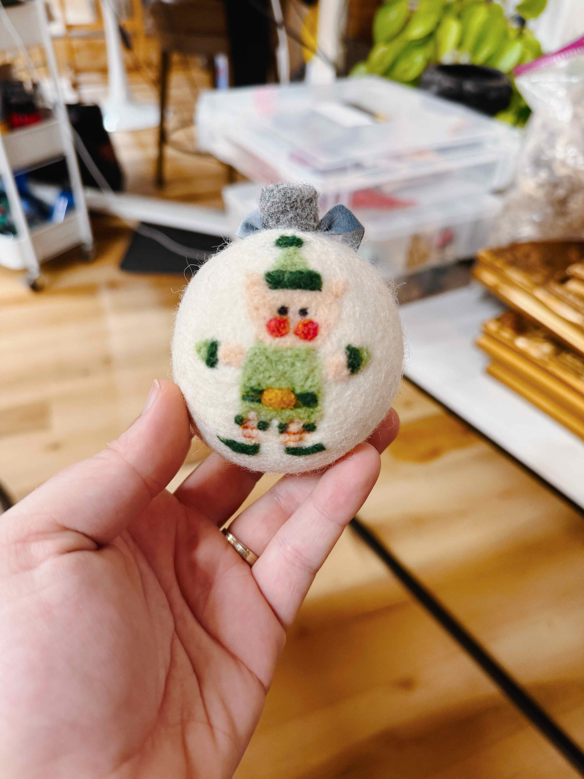 Needle Felting Christmas Event