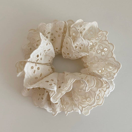 Eyelet Hair Scrunchie