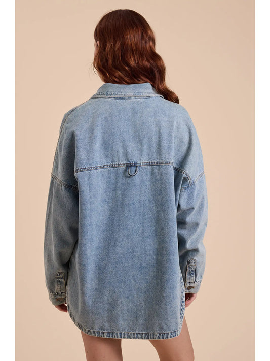 Fran Denim Shacket
