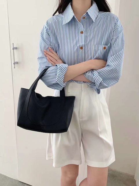 Medium Tote Crossbody Bag w/Cosmetic Pouch
