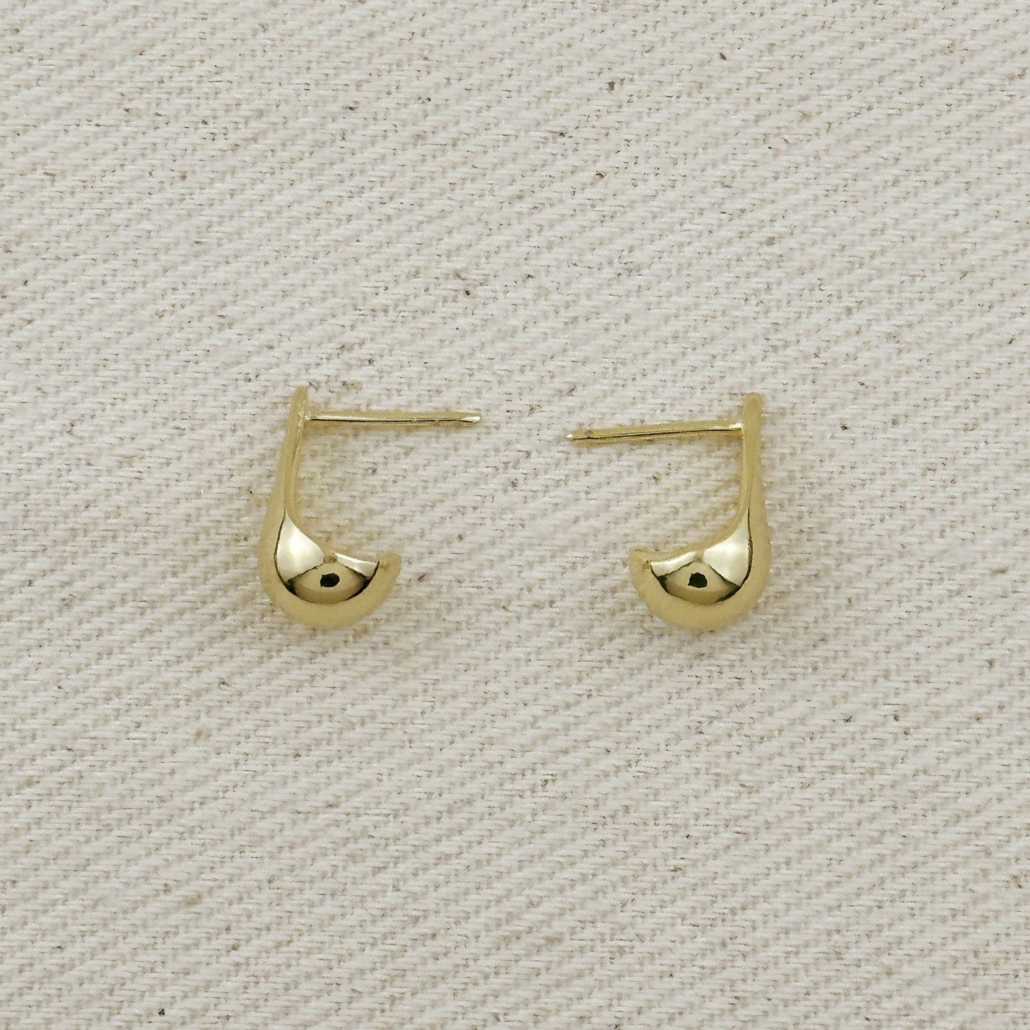 Teardrop Stud Earrings