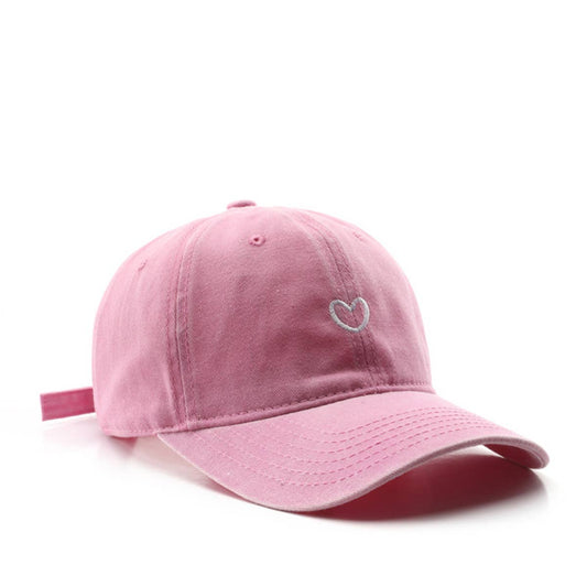 Heart Distressed Baseball Cap