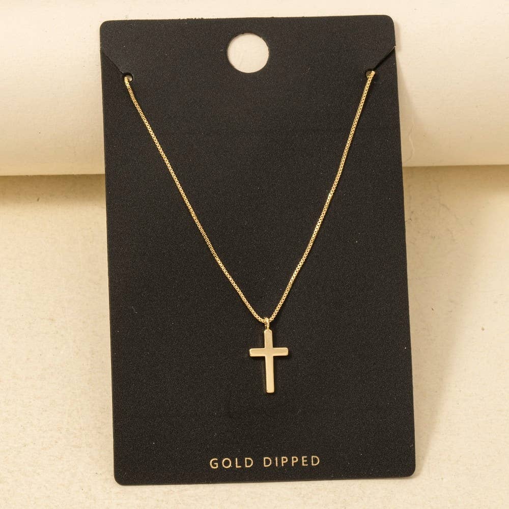 Cross Pendant Necklace