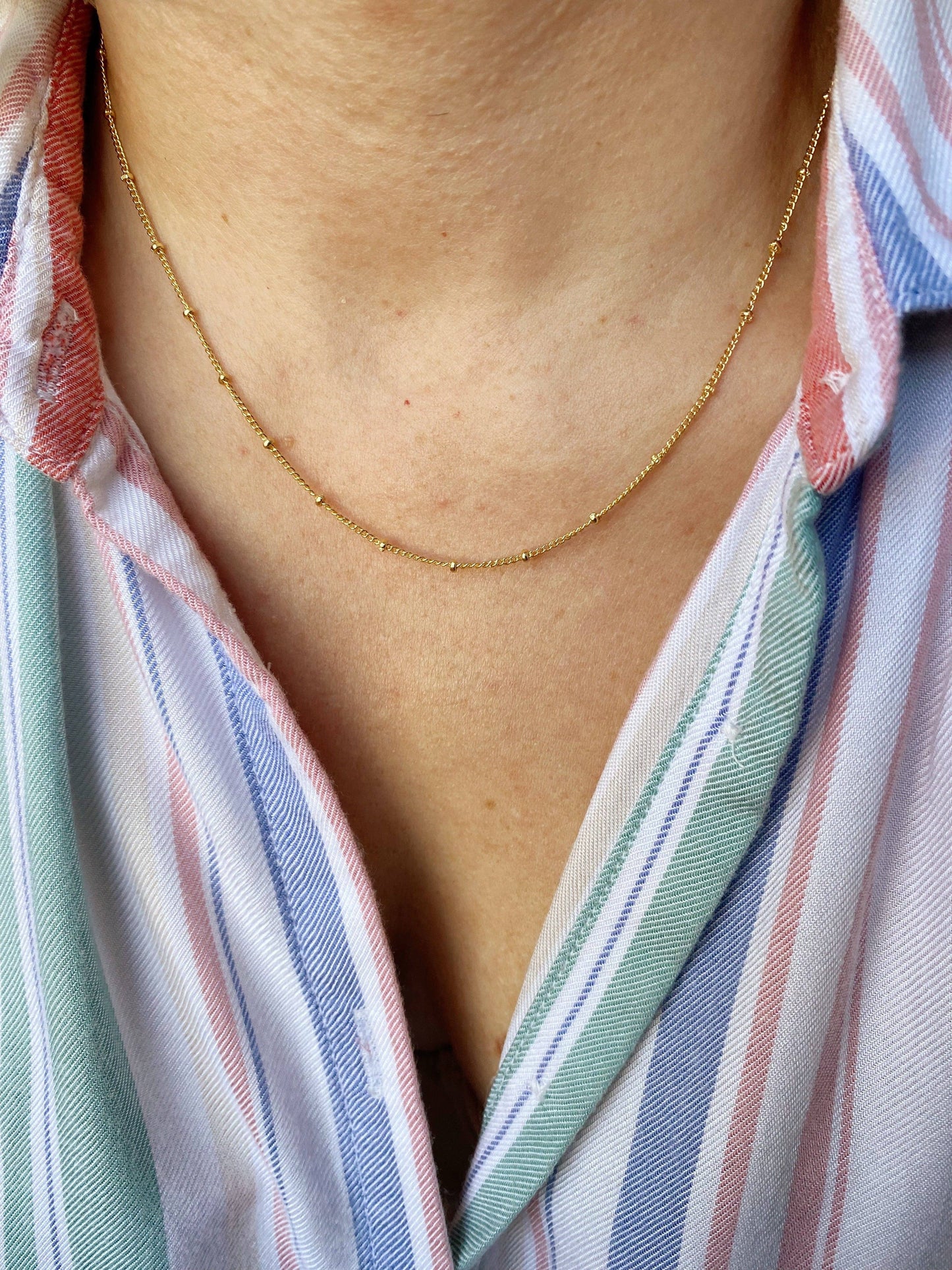 Satellite Chain Necklace