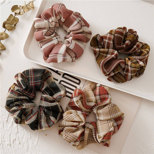 The Tartan Twist Scrunchie