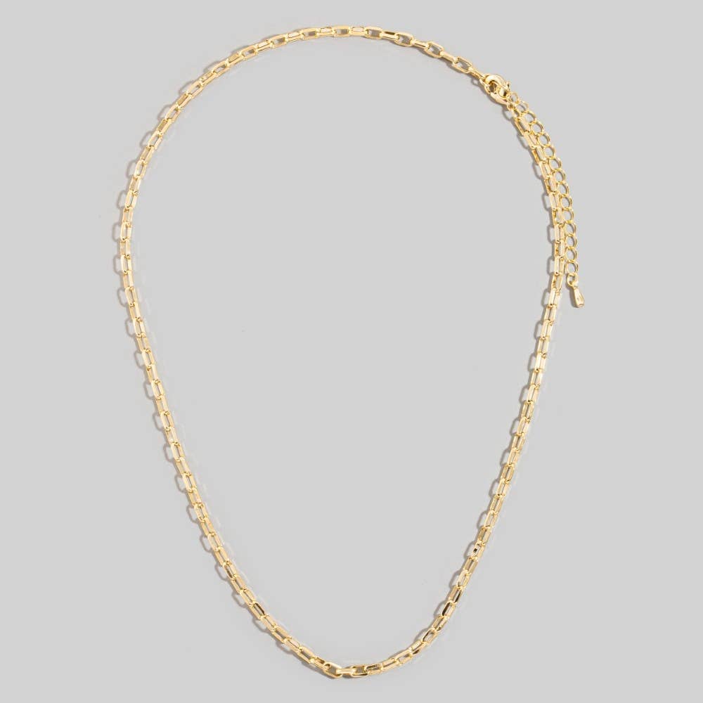 Cable Chain Link Necklace