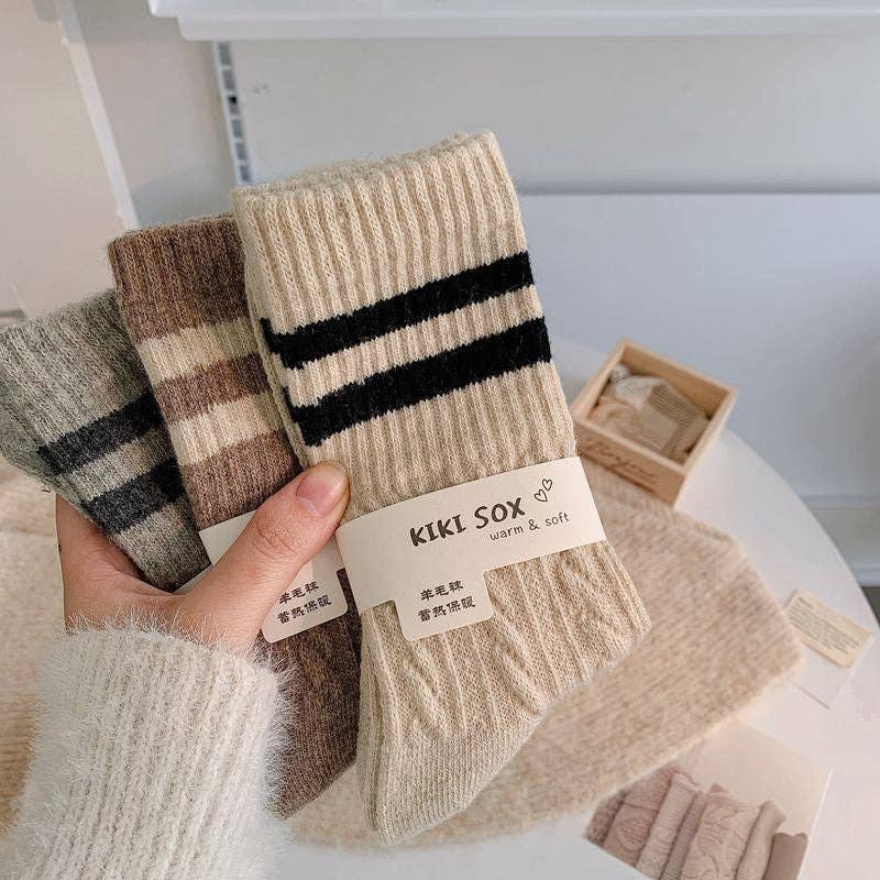 Fall Cable Knit Socks