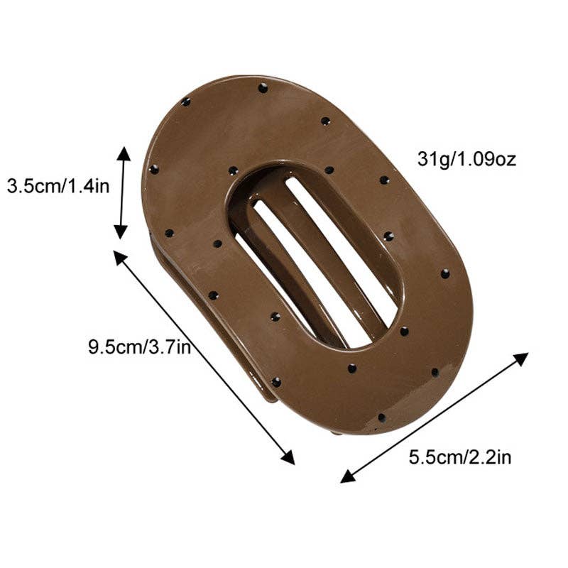 Polka Dots Hair Claw Clip