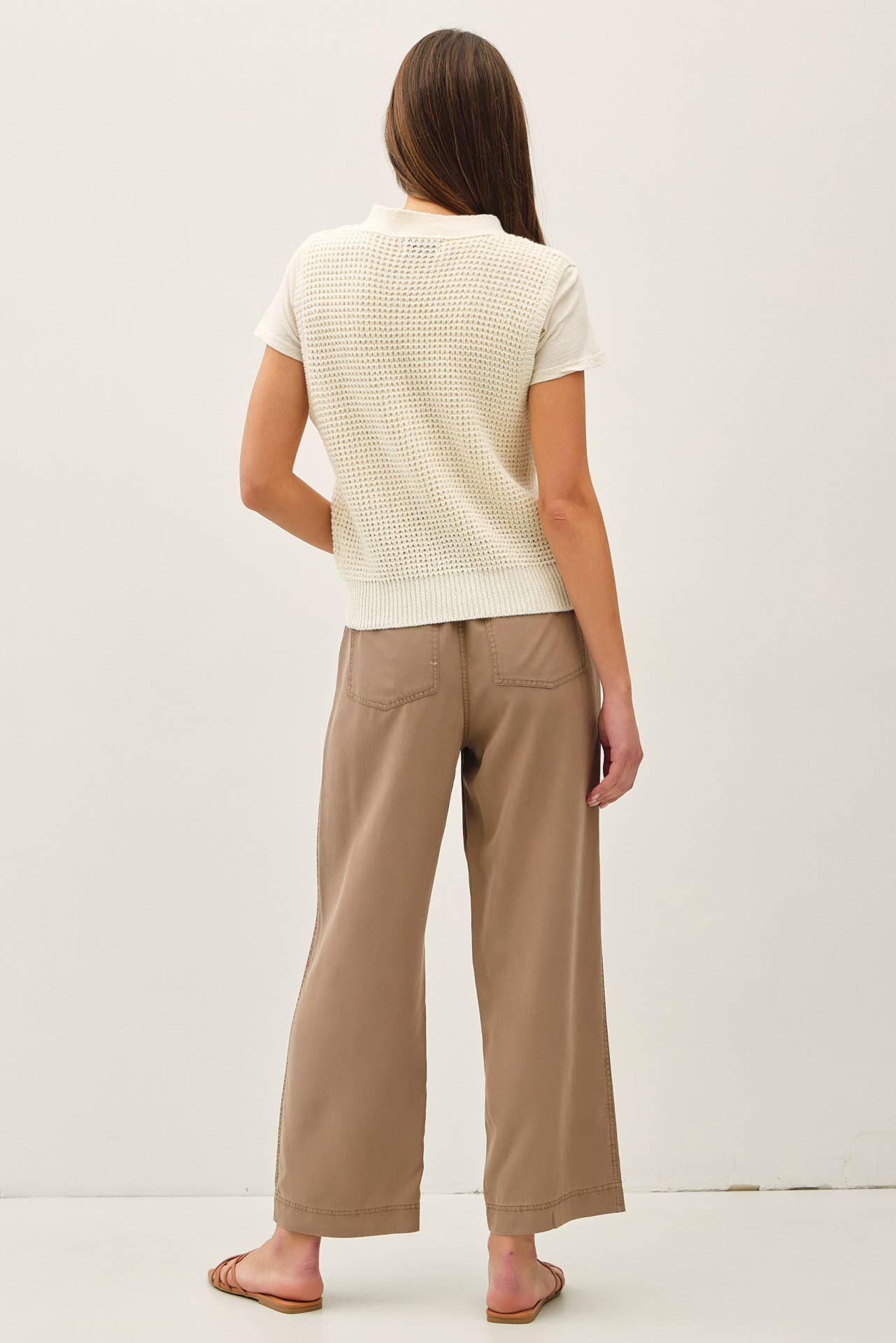Daphne Waffle Knit Vest