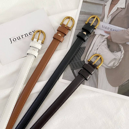 Retro Leather Belt