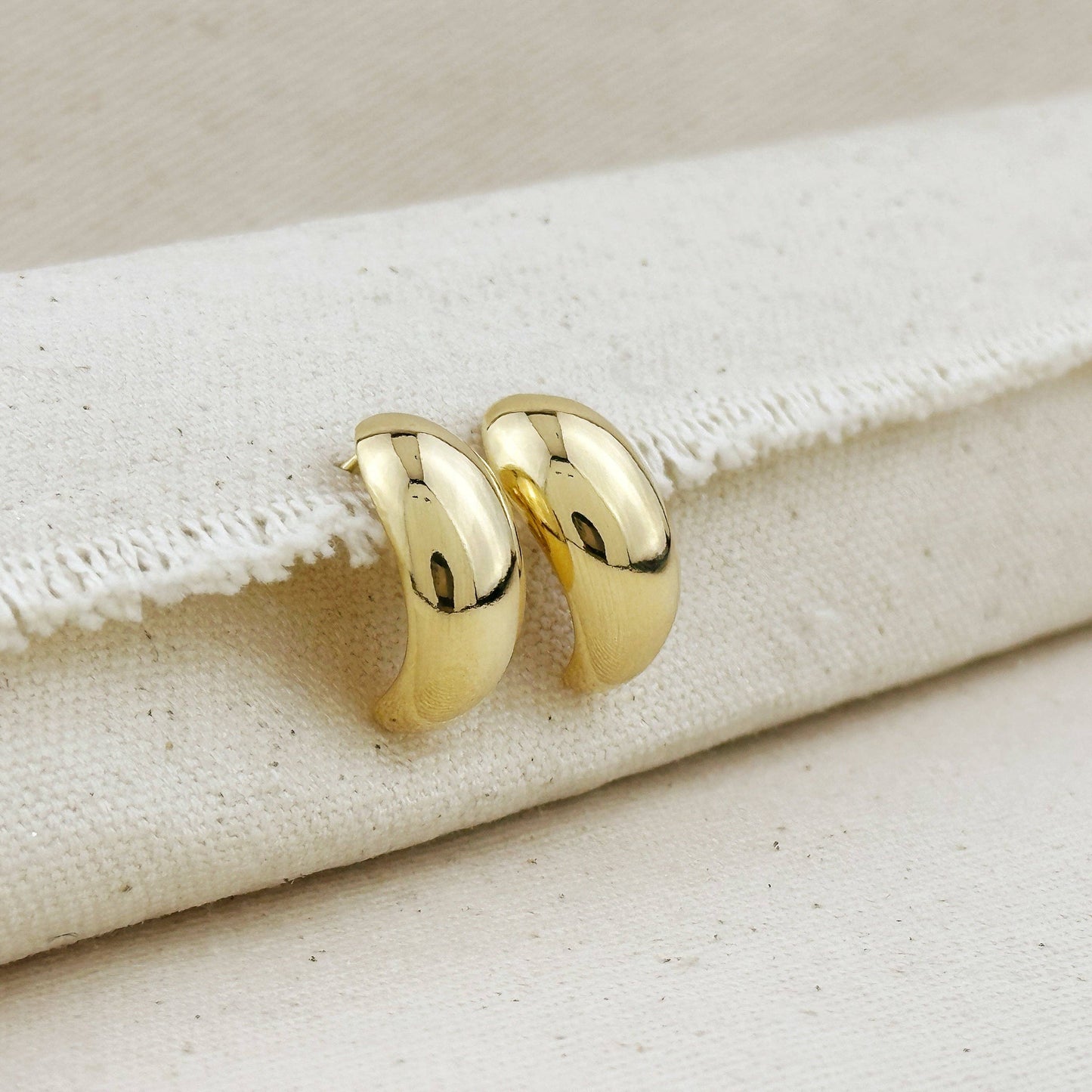 Medium Dome Earrings