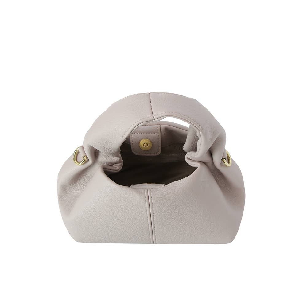 Baggy Faux Leather Hand Bag