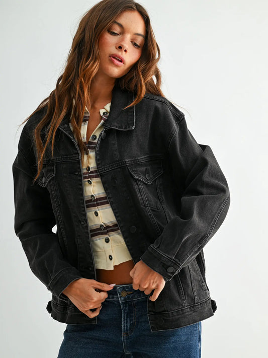 Midnight Drive Denim Jacket