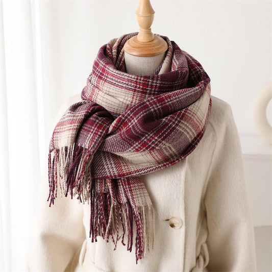 The Highland Plaid Blanket Scarf
