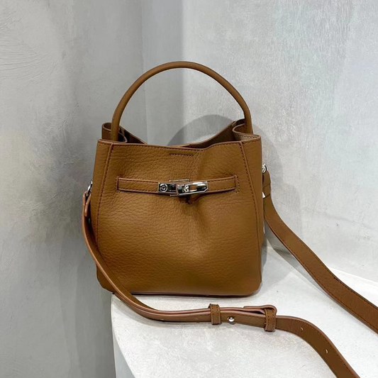 Mini Lock Accent Satchel