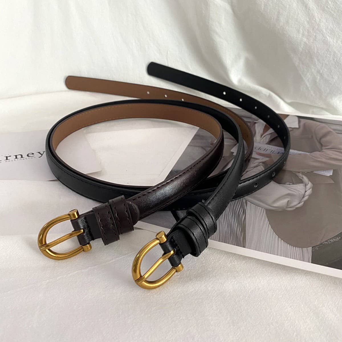 Ellis Faux Leather Belt