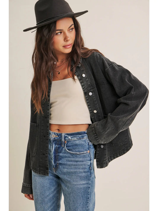 Stevie Washed Denim Jacket