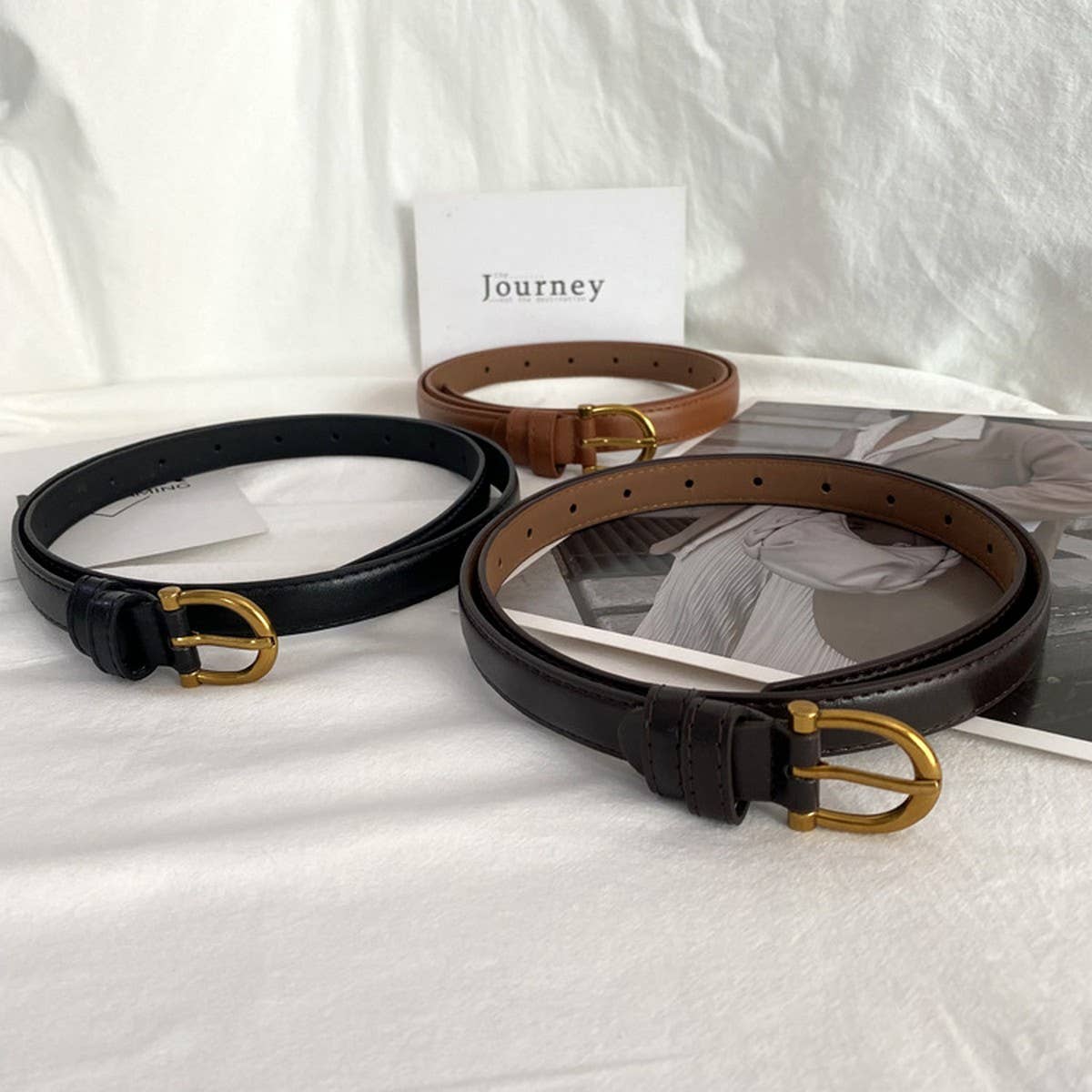 Ellis Faux Leather Belt