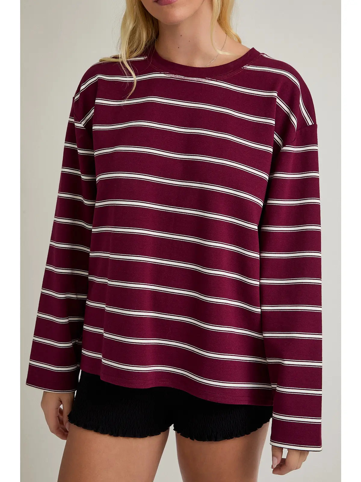 Laney Long Sleeve Stripe Shirt