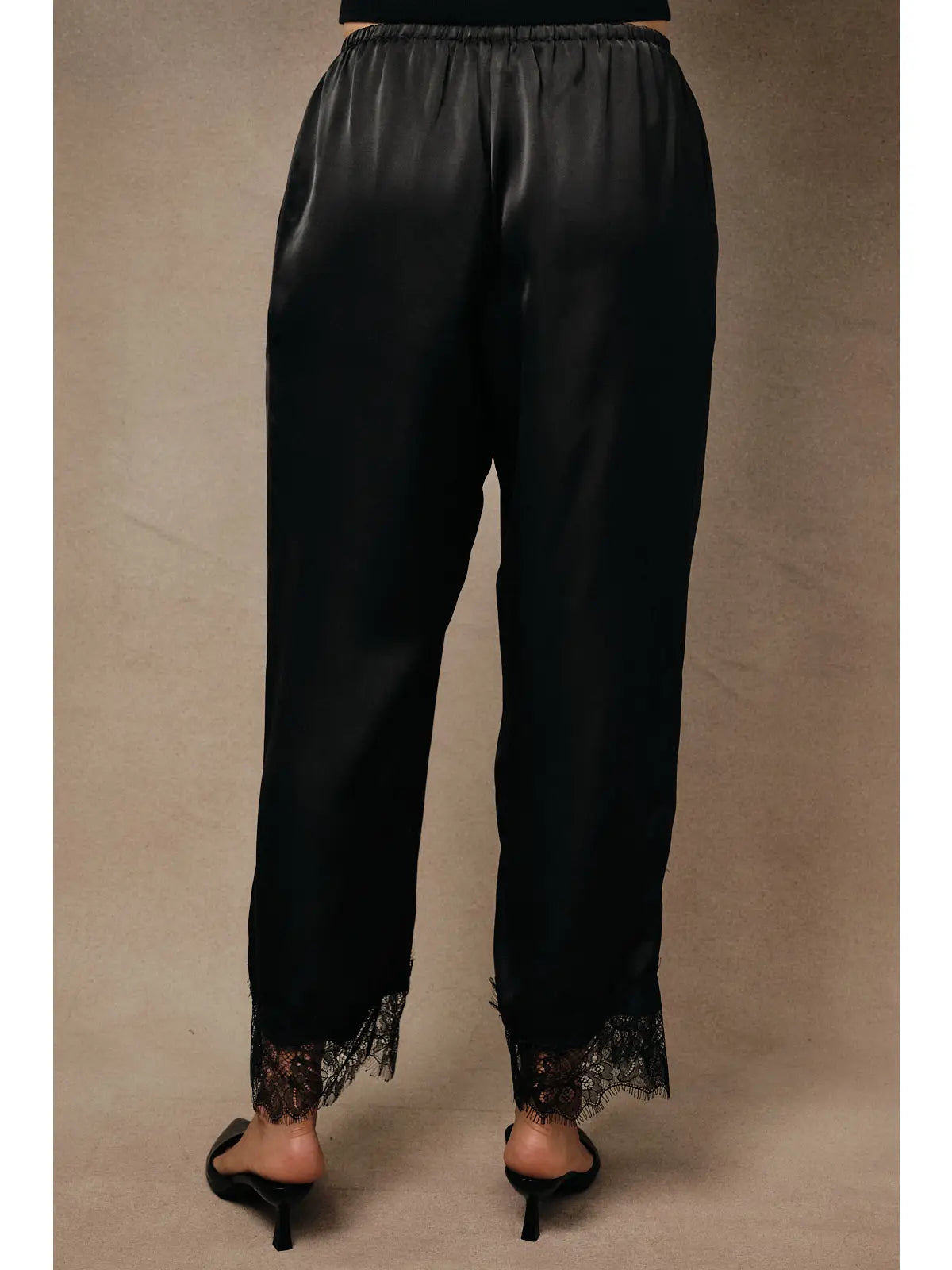 The Collette Lace Trim Pants