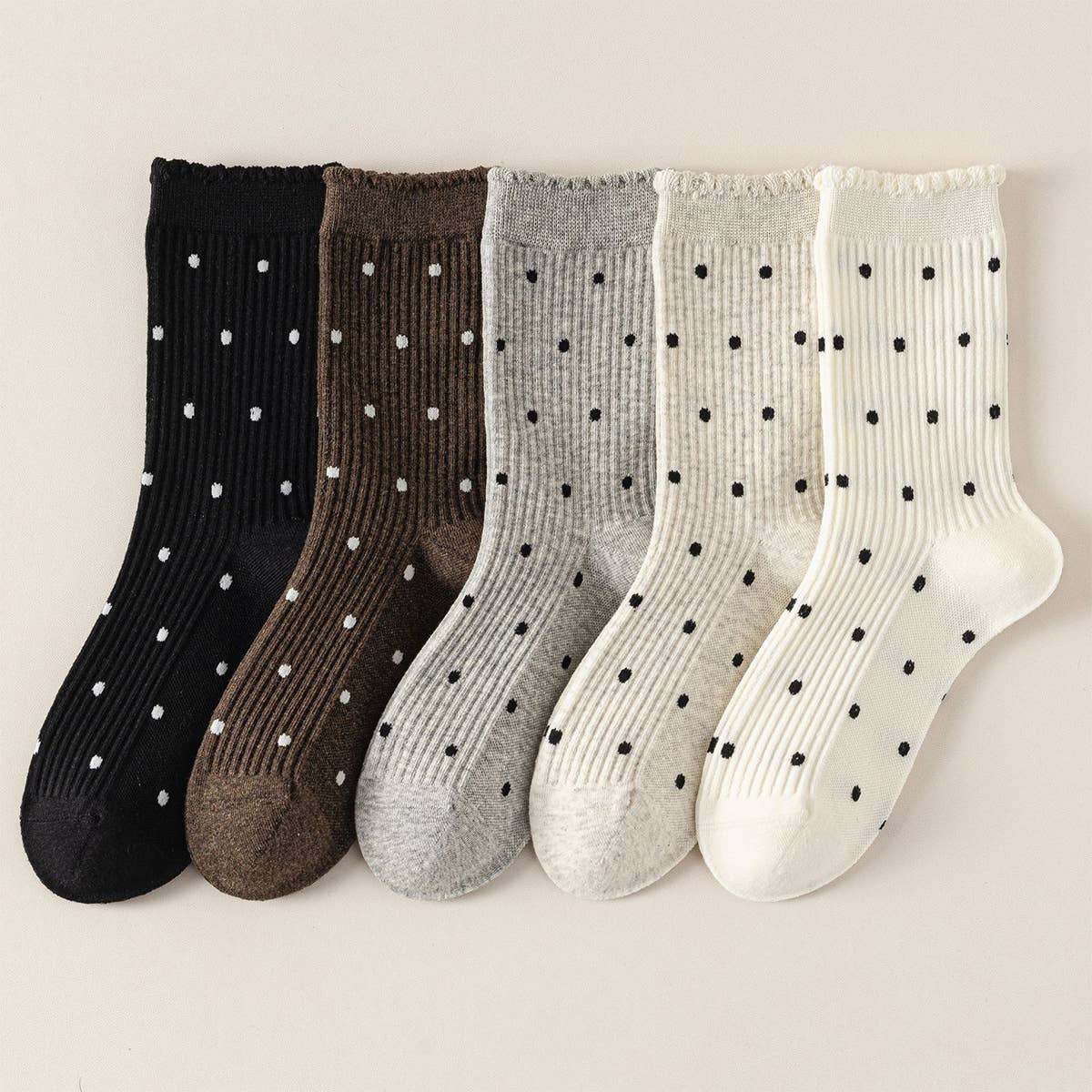 The Sunday Dot Socks
