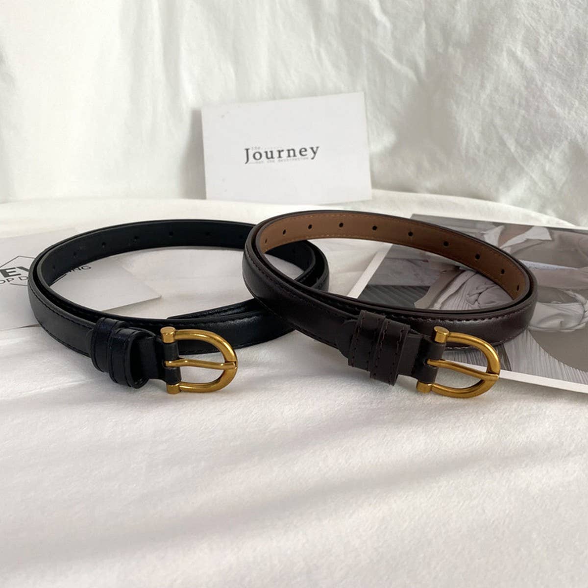 Ellis Faux Leather Belt