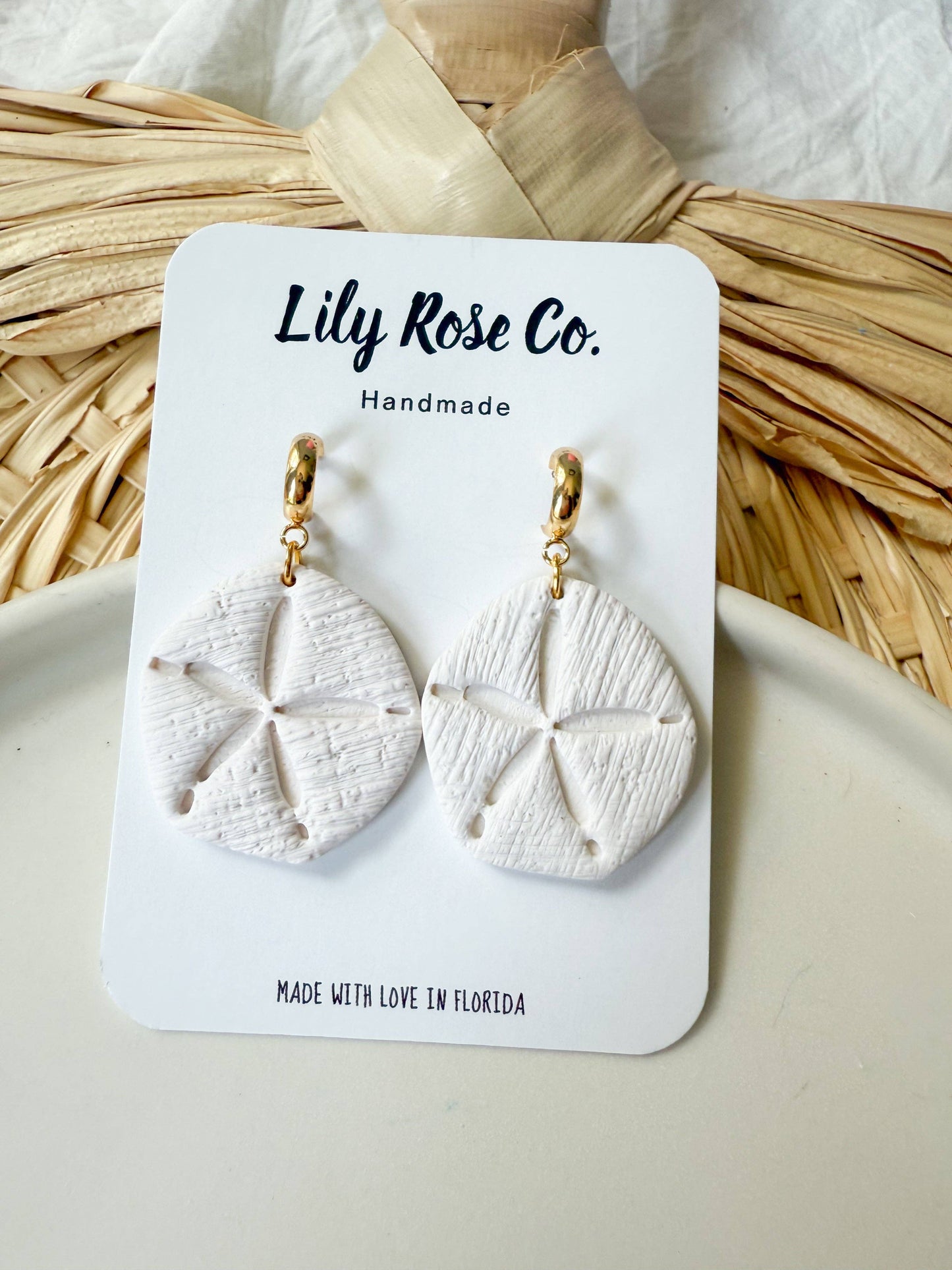 Sand Dollar Earrings