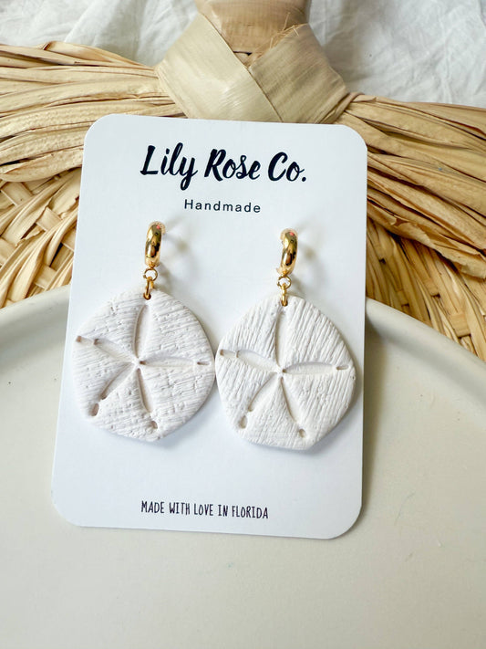 Sand Dollar Earrings