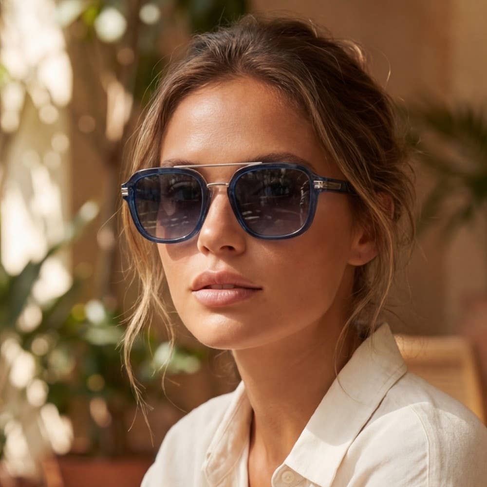 Square Metal sunglasses
