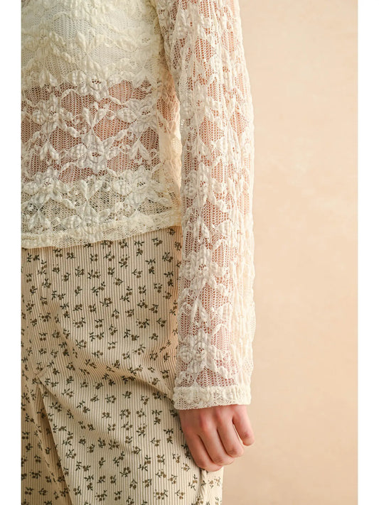 Maren Lace Top