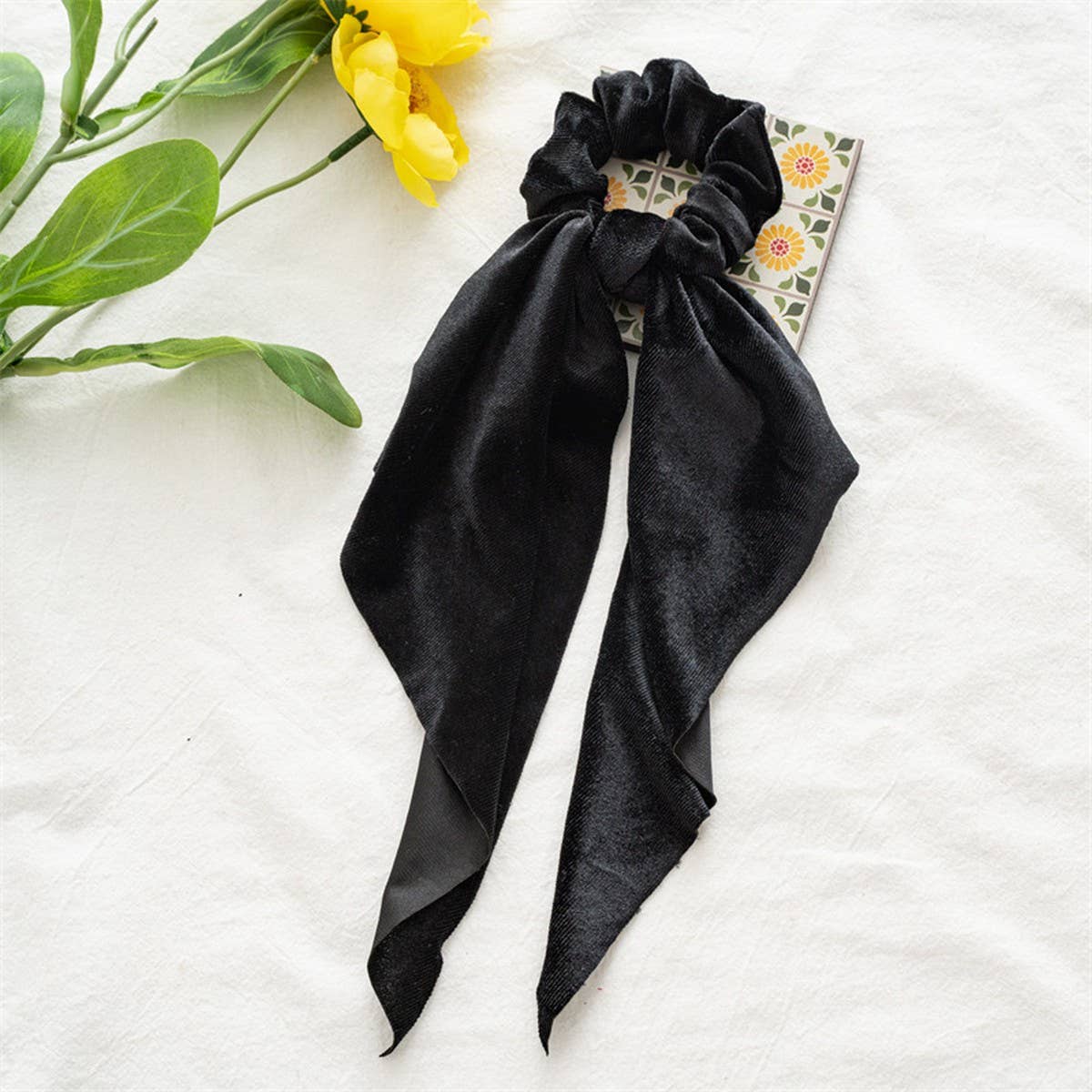 Christmas Ribbon Hair Scrunchies