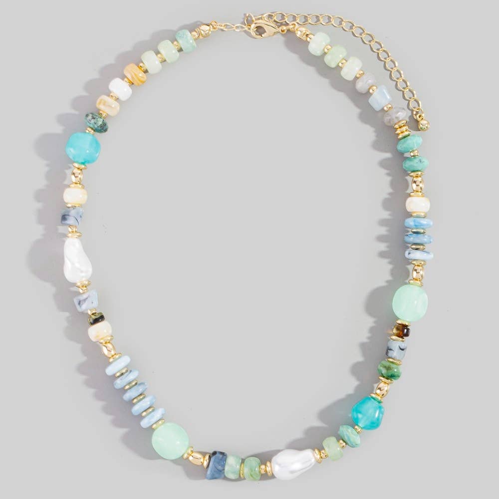 Intricate Mixed Beaded Necklace